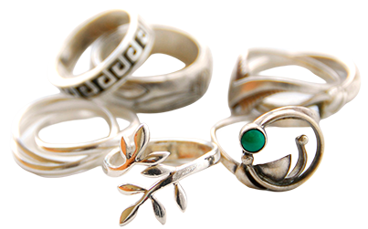 銀、プラチナ、メッキの買取品目